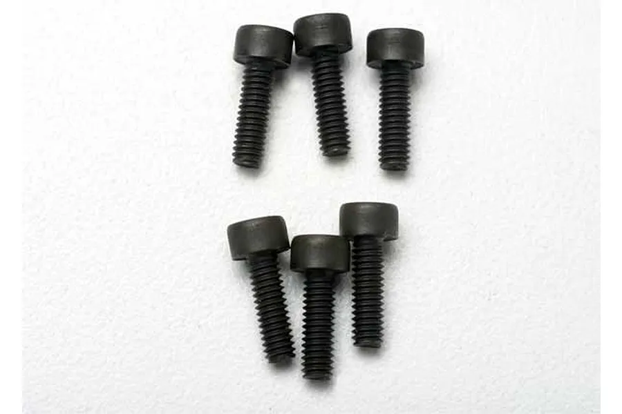 Traxxas 2.5x8mm Fine Thread Cap Head Screws 6Pcs image 4317