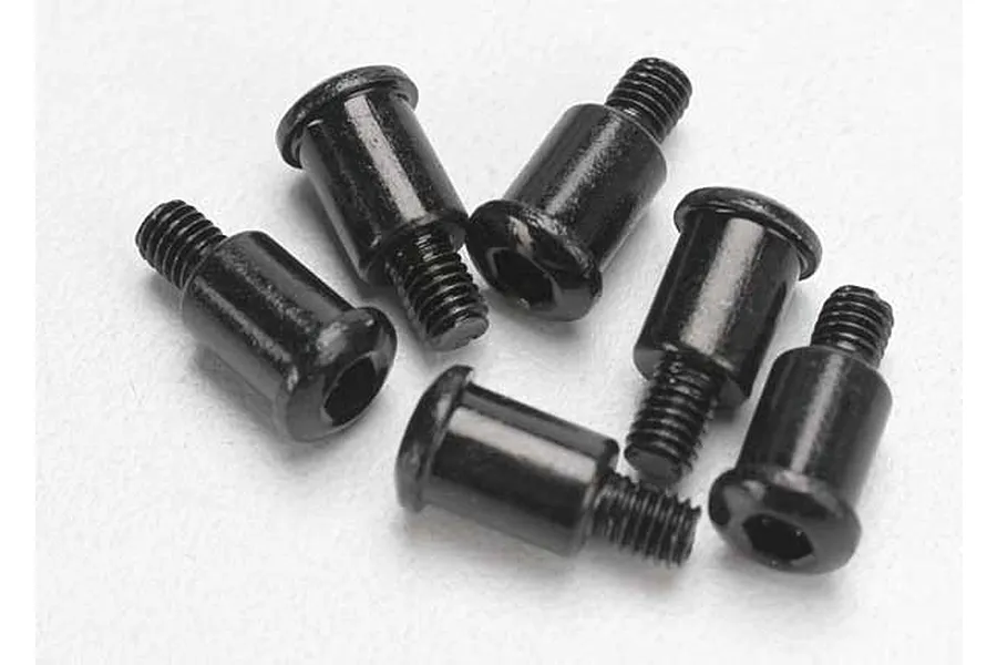 Traxxas 3x10mm Fine Thread Button Head Shoulder Screws 6Pcs image 4319
