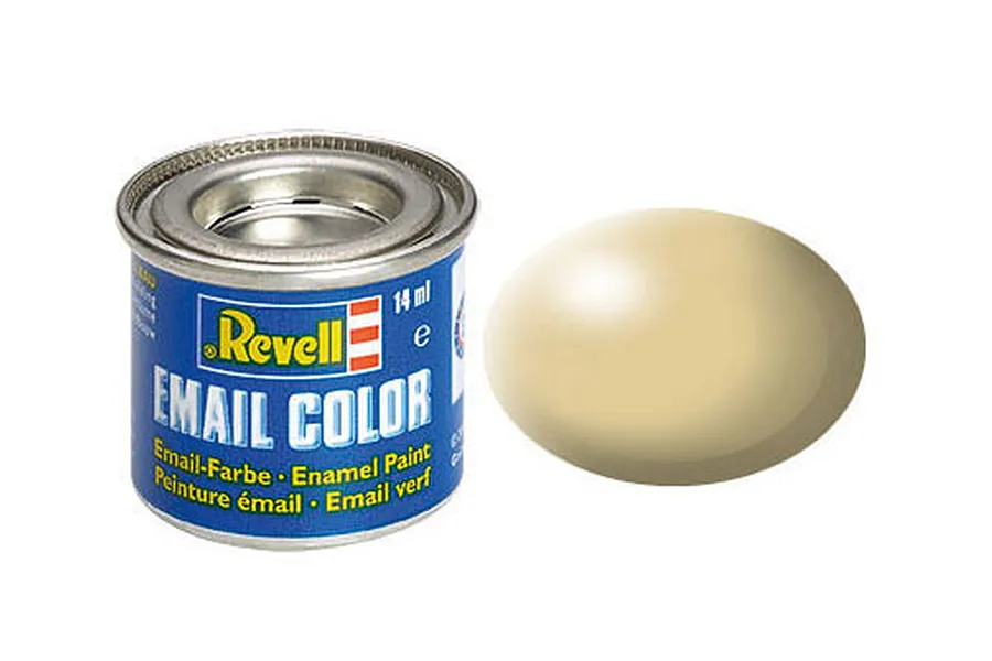 Revell 314 Silk Beige Enamel Paint 14ml image 43194