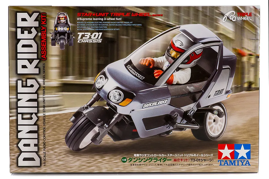 Tamiya 1/8 T3-01 Dancing Rider RC Trike Kit image 43243