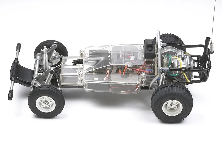 Tamiya Sand Scorcher RC Buggy Electric 2WD 1/10 Scale Kit - White image 43275