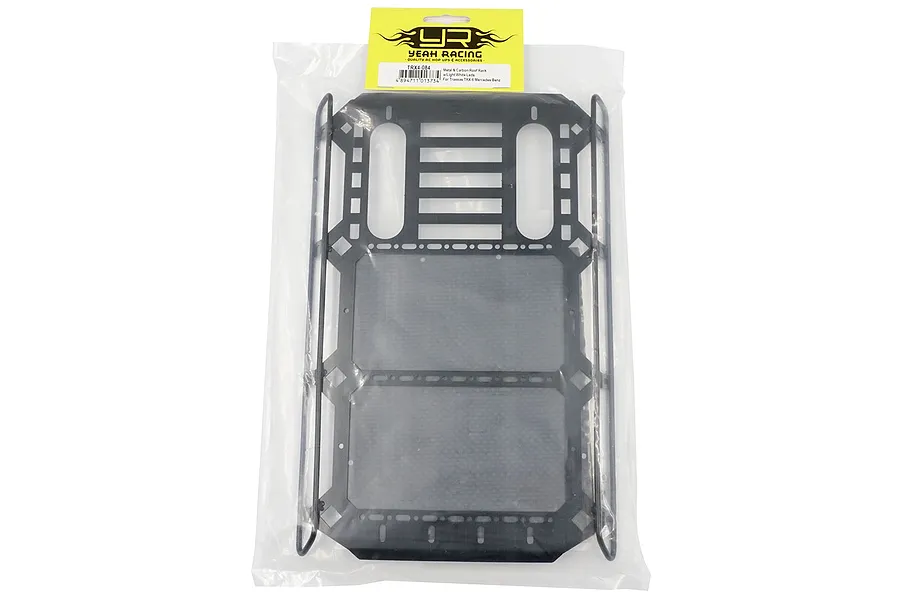Yeah Racing TRX-4 Mercedes Benz G 500 Black Aluminium &amp;amp; Carbon Roof Rack w/ LED Lights image 43306
