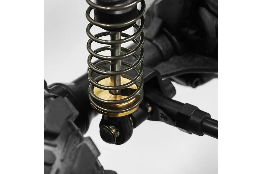 Yeah Racing TRX-4 or TRX-6 High Mass Brass V2 Spring Retainer Set 4Pcs image 43308