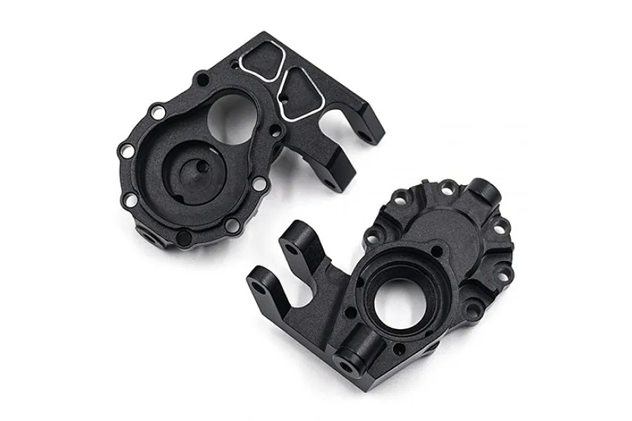 Yeah Racing Black Aluminium TRX-4 (Left &amp;amp; Right) Front Inner Portal Drive Housing image 43314