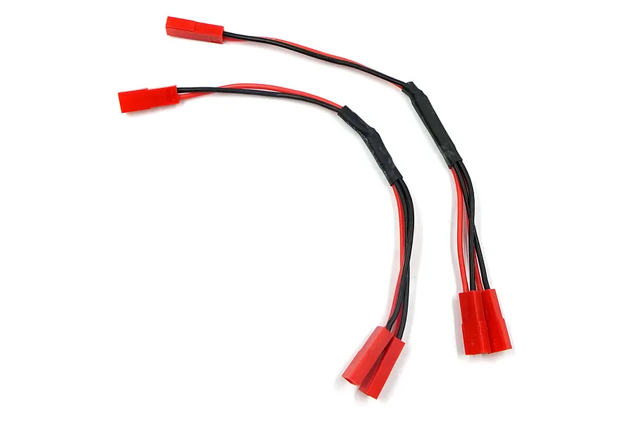 Yeah Racing Y Lead w/ JST Connectors 2Pcs image 43333