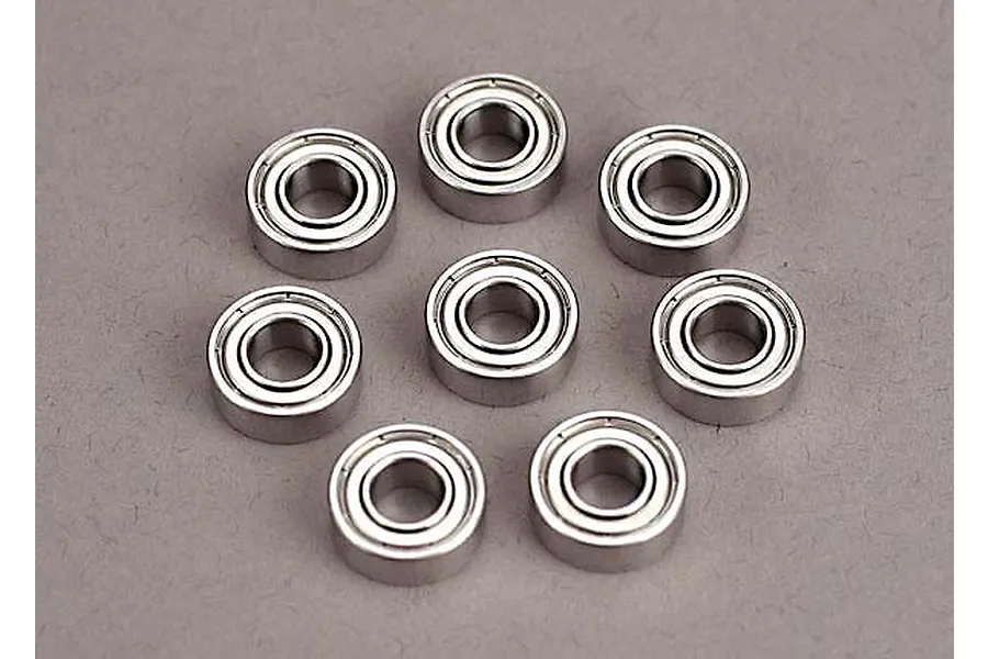 Traxxas 5x11x4mm Metal Shielded Ball Bearings 8Pcs image 4335