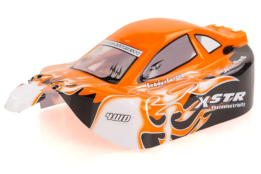 HSP 1/10 Cheetah Buggy Painted Orange Body Shell image 43439