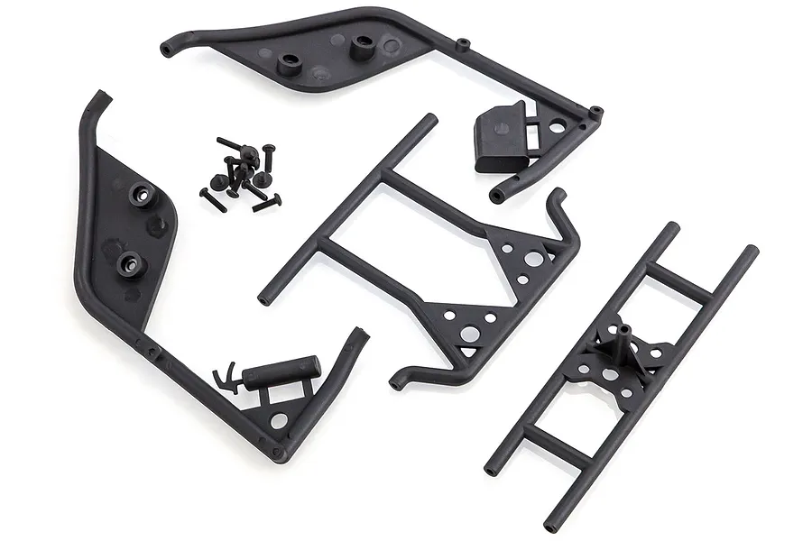 HSP Boxer Pro Roll Bar and Spare Tyre Mount Set image 43452