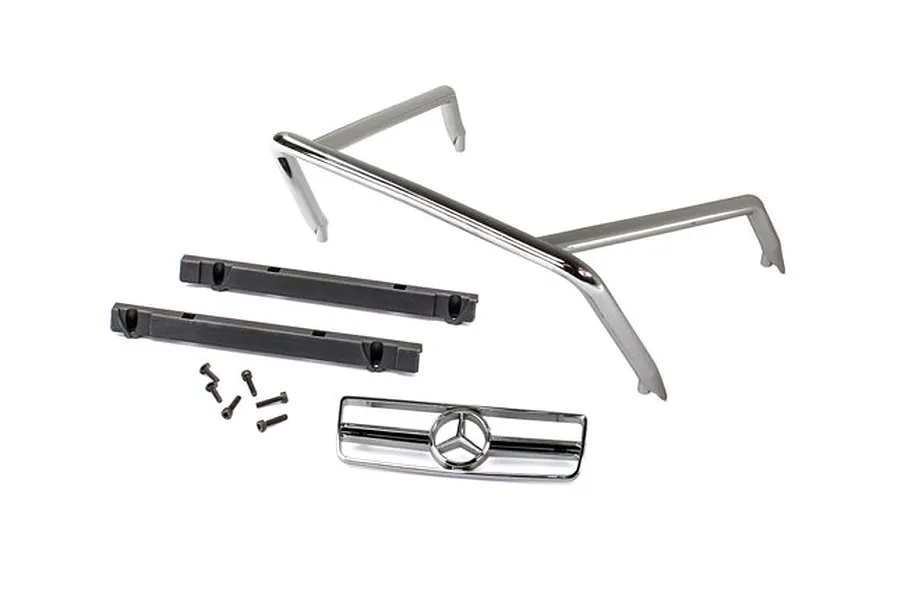 Traxxas TRX-6 Mercedes Benz G 63 AMG Chrome Roll Bar w/ Hardware image 43472