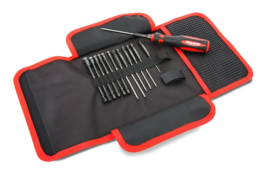 Traxxas Premium Metric 1/4&amp;quot; Speed Bit Master Tool Set 13Pcs image 43482