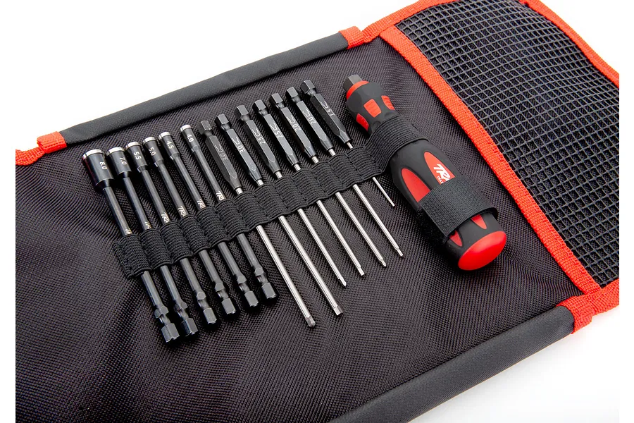 Traxxas Premium Metric 1/4&amp;quot; Speed Bit Master Tool Set 13Pcs image 43483