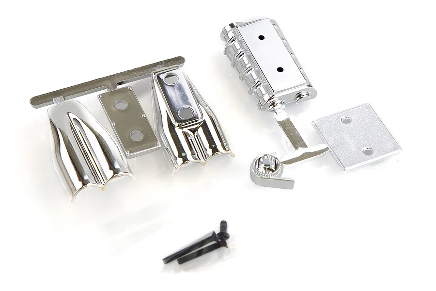 RPM Chrome Shotgun Style Model Intake &amp;amp; Blower Set image 43502