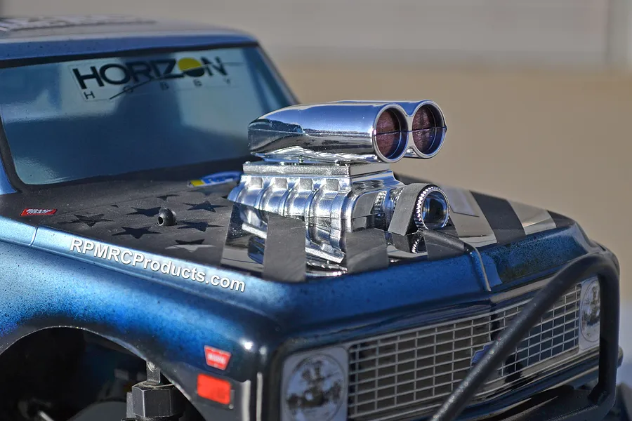 RPM Chrome Shotgun Style Model Intake &amp;amp; Blower Set image 43504