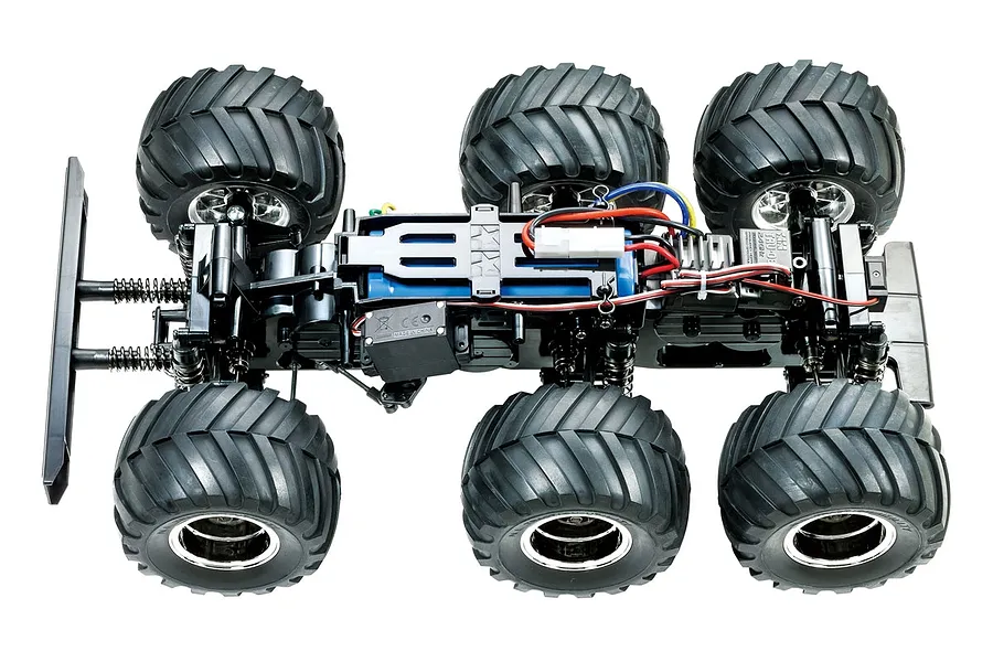 Tamiya G6-01 Konghead RC Monster Truck Electric 6x6 1/18 Kit image 43686