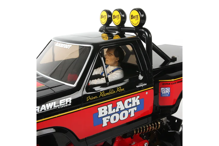 Tamiya Blackfoot RC Monster Truck Electric 2WD 1/10 Scale Kit image 43691