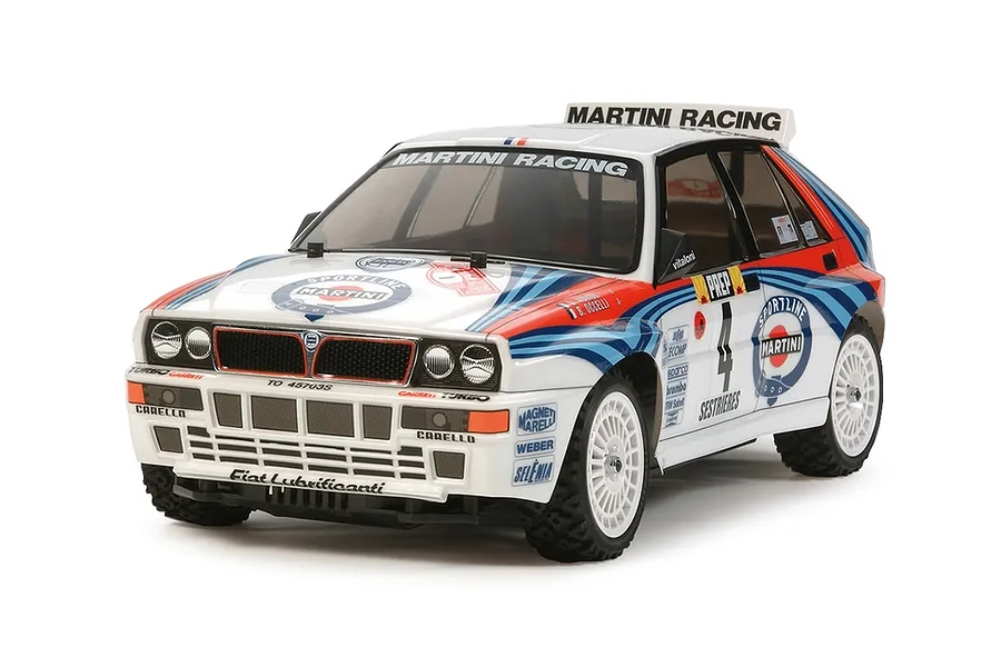 Tamiya XV-01 Lancia Delta Integrale RC Rally Car Electric 4WD 1/10 Scale Kit image 43743