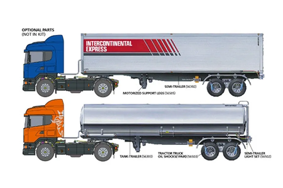 Tamiya Scania R470 Highline RC Truck Electric 2WD 1/14 Scale Kit image 43802