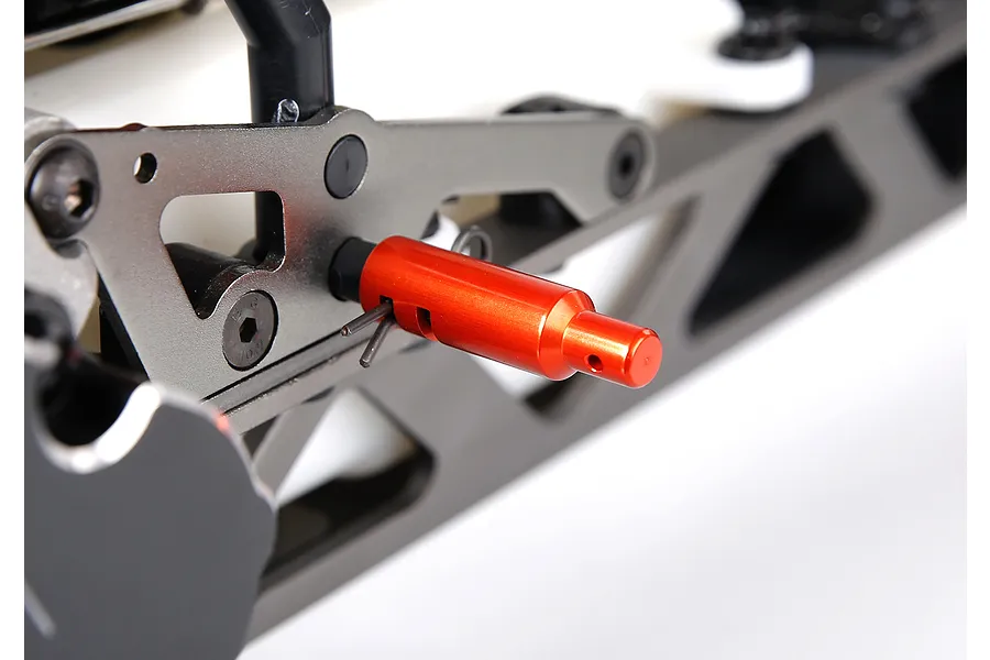 Rovan Baja Orange Aluminium Rear Body Post /w Body Pins 2Pcs image 44000