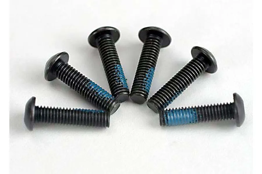 Traxxas 3x12mm Fine Thread Button Head Screws 6Pcs image 4405