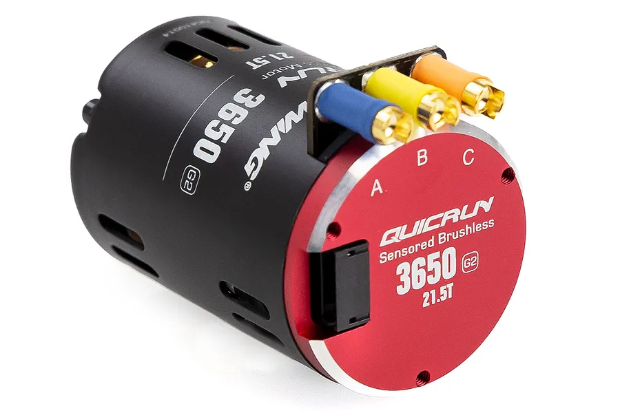 Hobbywing Quicrun 3650 G2 21.5T 1800Kv Sensored Brushless Motor image 44048