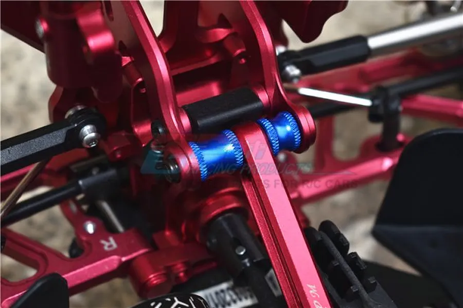 GPM Red Aluminium ARRMA Kraton 6S Rear Chassis Brace Space Set 2Pcs image 44119