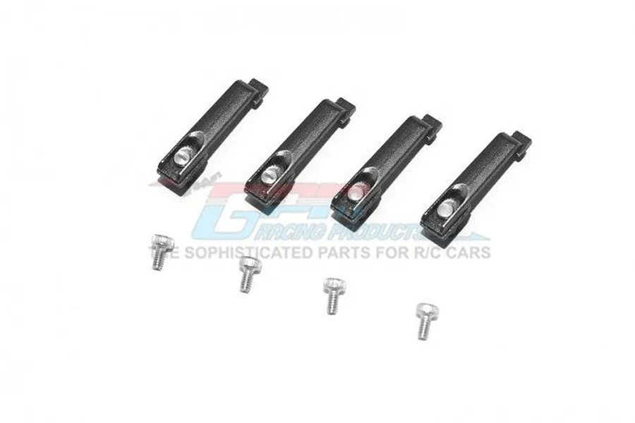 GPM Black Aluminium TRX-6 Mercedes Benz Door Handle Set image 44208