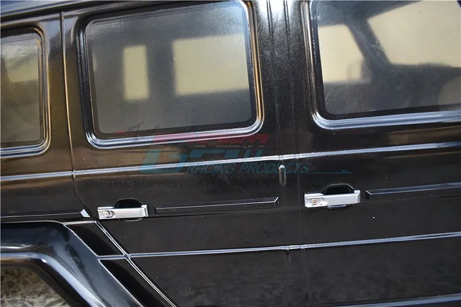 GPM Black Aluminium TRX-6 Mercedes Benz Door Handle Set image 2