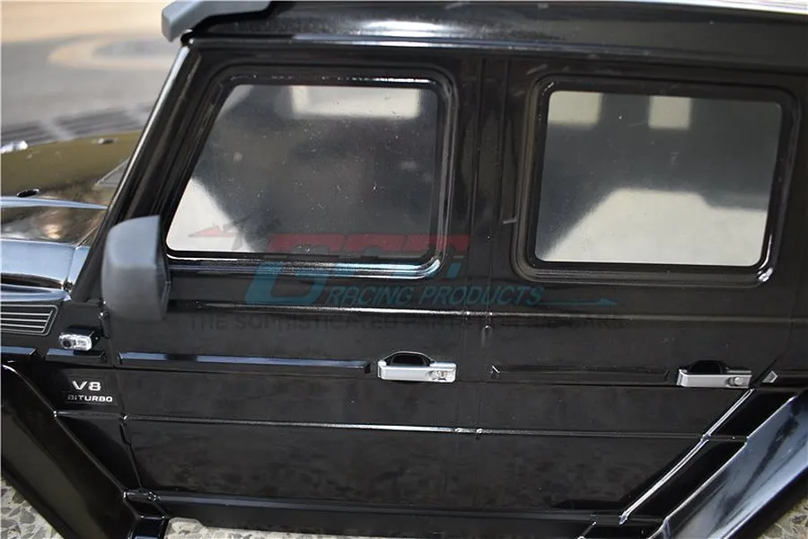 GPM Black Aluminium TRX-6 Mercedes Benz Door Handle Set image 3