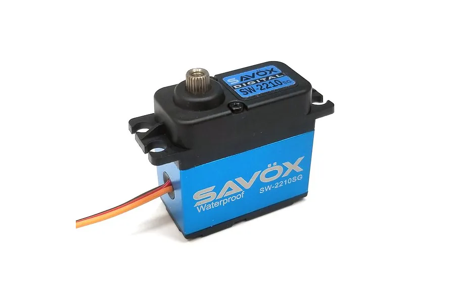 Savox SW-2210SG Standard 45kg 8.4V Metal Geared Waterproof Servo image 44246