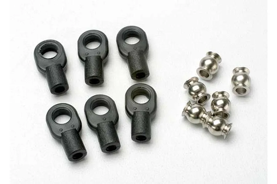 Traxxas Rod Ends 6Pcs w/ Balls image 4429