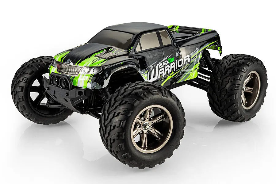 BlackZon Warrior MT RC Monster Truck Electric 2WD 1/12 Scale RTR image 44405