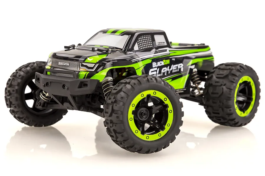BlackZon Slayer MT RC Monster Truck Electric 4WD 1/16 Scale RTR image 44412