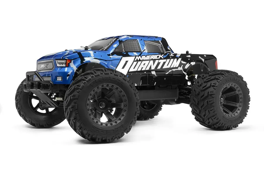 Maverick Quantum MT RC Monster Truck Electric 4WD 1/10 Scale RTR - Blue image 44453