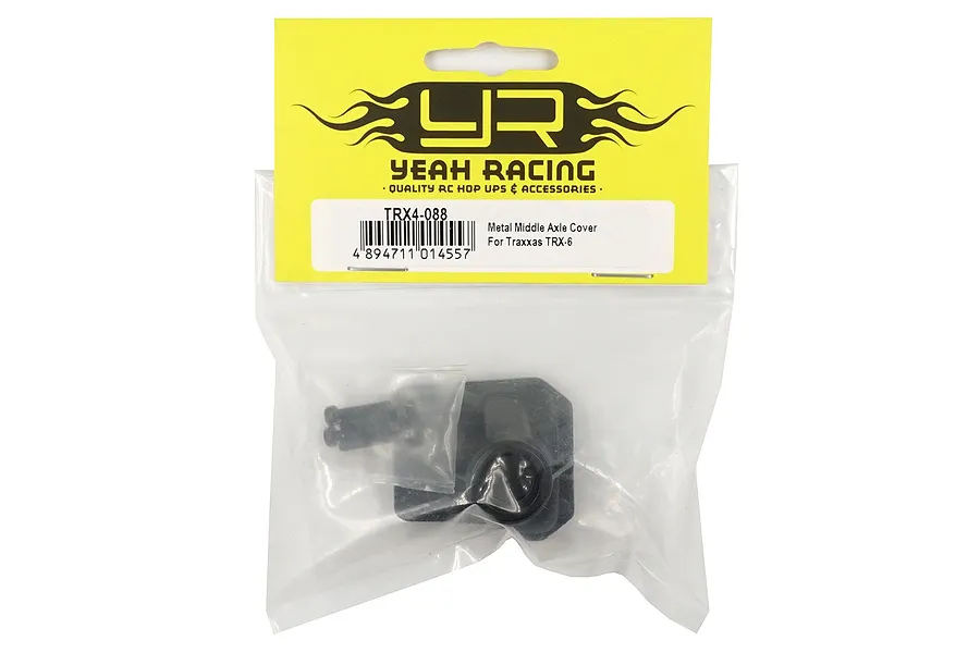 Yeah Racing Black Steel TRX-6 Middle Axle Cover image 44508