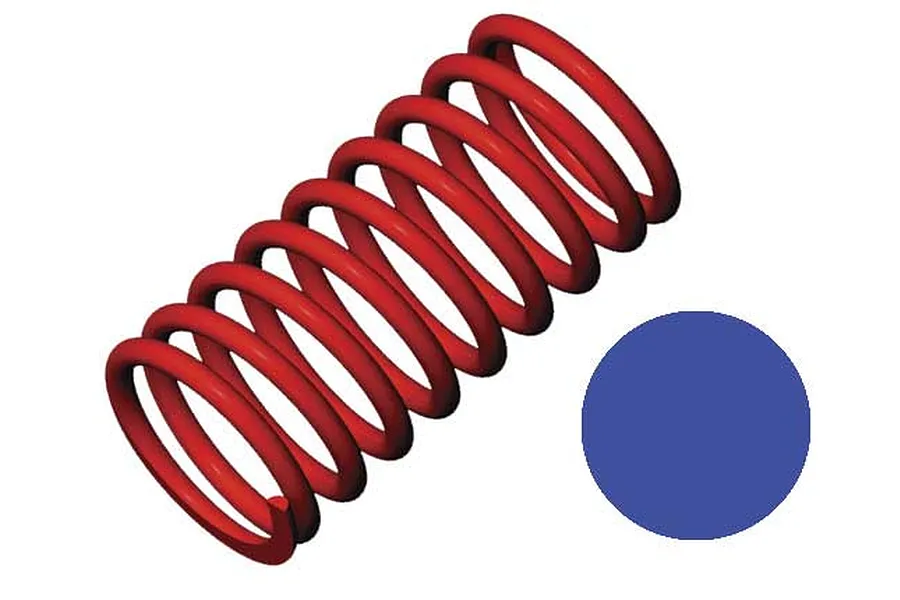 Traxxas GTR (Blue 5.9 Rate) Shock Springs 2Pcs image 4455