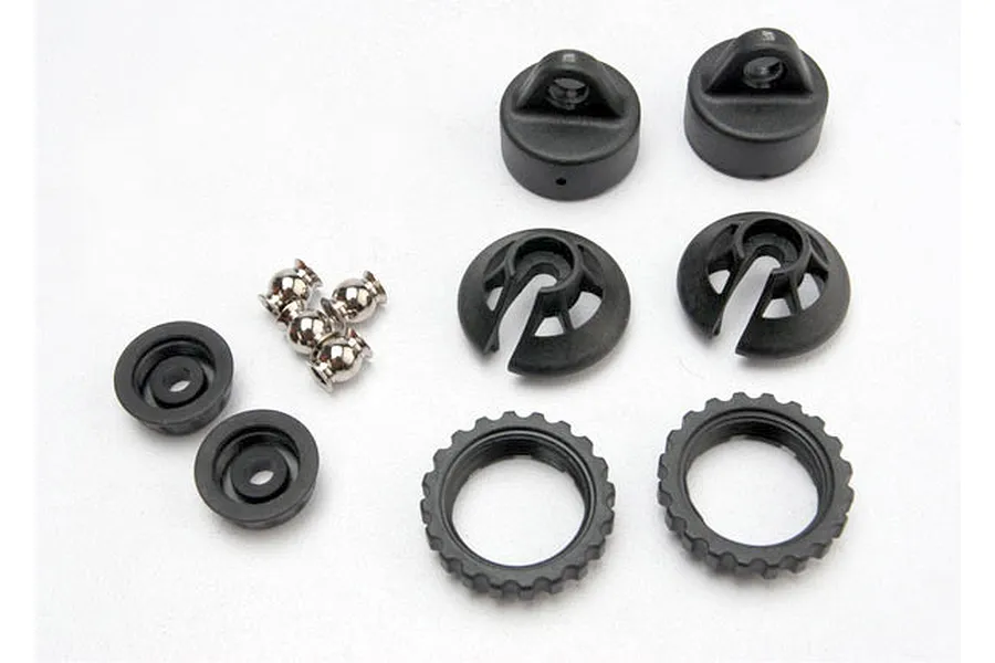 Traxxas GTR Shock Cap &amp;amp; Spring Retainer Set image 4466