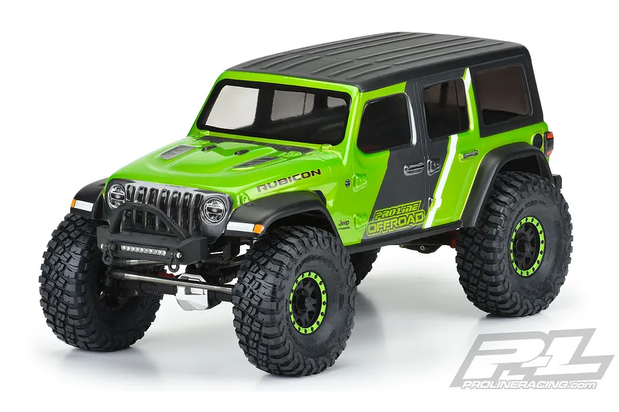 Pro-Line 1/10 Jeep Wrangler JL Unlimited Rubicon Unpainted Body Shell image 44698