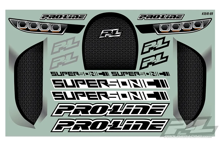 Pro-Line 1/10 Supersonic Speed Run Unpainted Body Shell image 44710