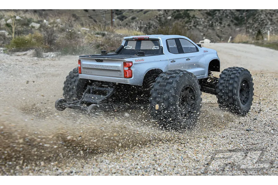 Pro-Line 2.8&amp;quot; Badlands MX28 HP Belted Tyres on Black Raid Rims - Glued Wheels 2Pcs image 44715