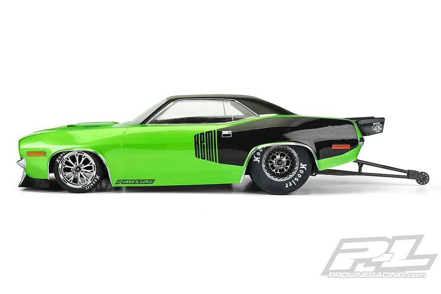 Pro-Line 1/10 1972 Plymouth Barracuda Unpainted Body Shell image 44724