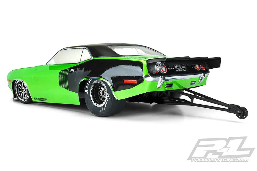 Pro-Line 1/10 1972 Plymouth Barracuda Unpainted Body Shell image 44725