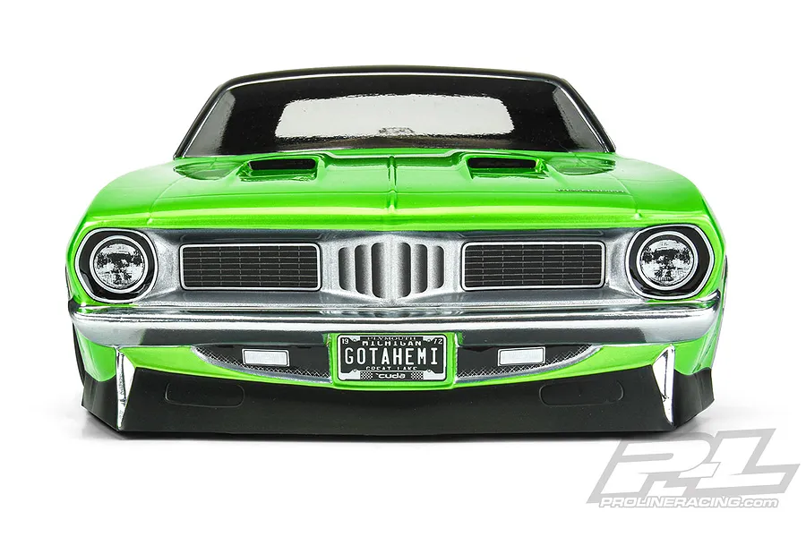 Pro-Line 1/10 1972 Plymouth Barracuda Unpainted Body Shell image 44728