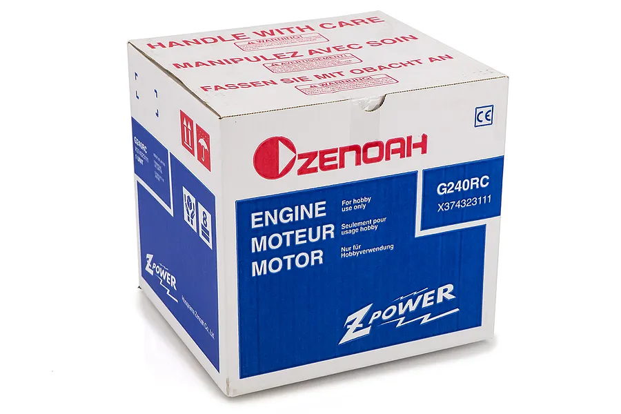 Zenoah G240RC 22.5cc 4 Bolt 2 Stroke Engine /w Walbro WT-990 Carburettor image 44735