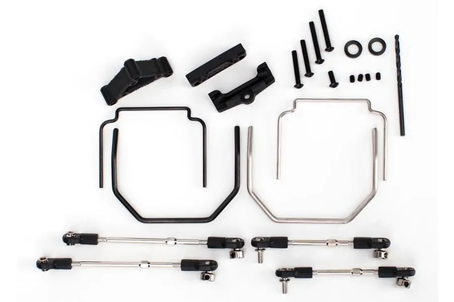 Traxxas Front &amp;amp; Rear Revo Sway Bar Kit w/ Adjustable Linkage image 4476