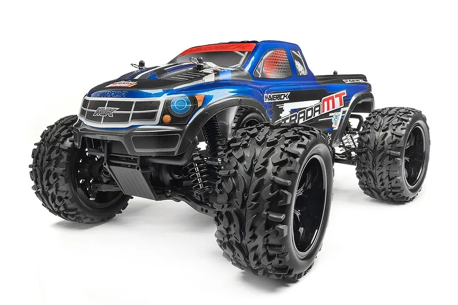 Maverick Strada MT RC Monster Truck Electric 4WD 1/10 Scale RTR - Blue image 44817