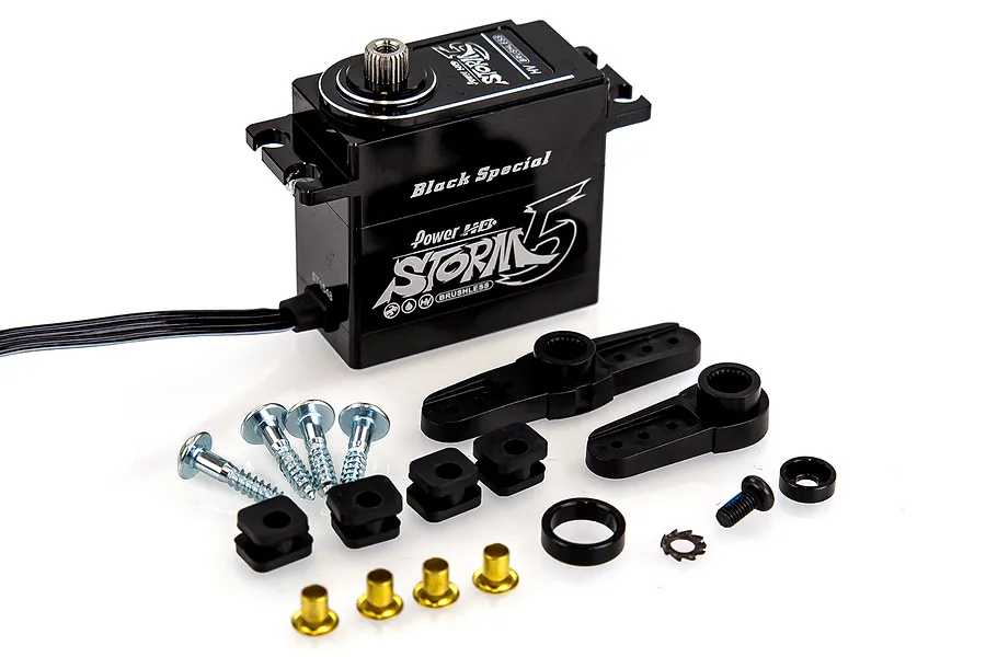 Power HD Standard Storm-5 Brushless 18kg 8.4v Metal Geared Servo image 44873