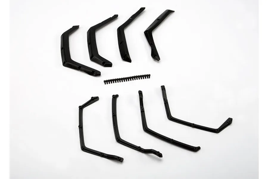 Traxxas Front &amp;amp; Rear Fender Flairs w/ Mounting Hardware image 4489