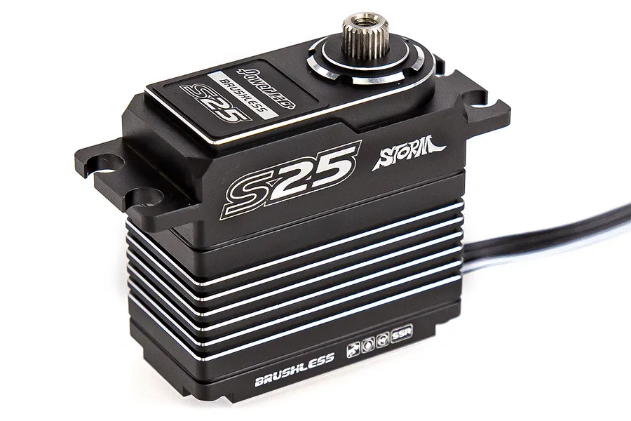Power HD Silver Storm S25 Standard HV Brushless 30kg 8.4v Metal Geared Servo image 44883
