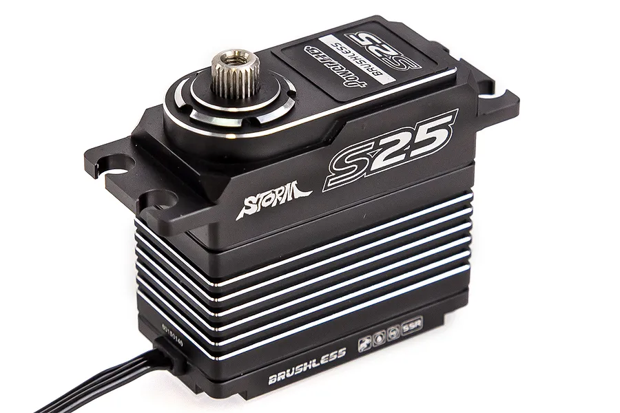 Power HD Silver Storm S25 Standard HV Brushless 30kg 8.4v Metal Geared Servo image 44884