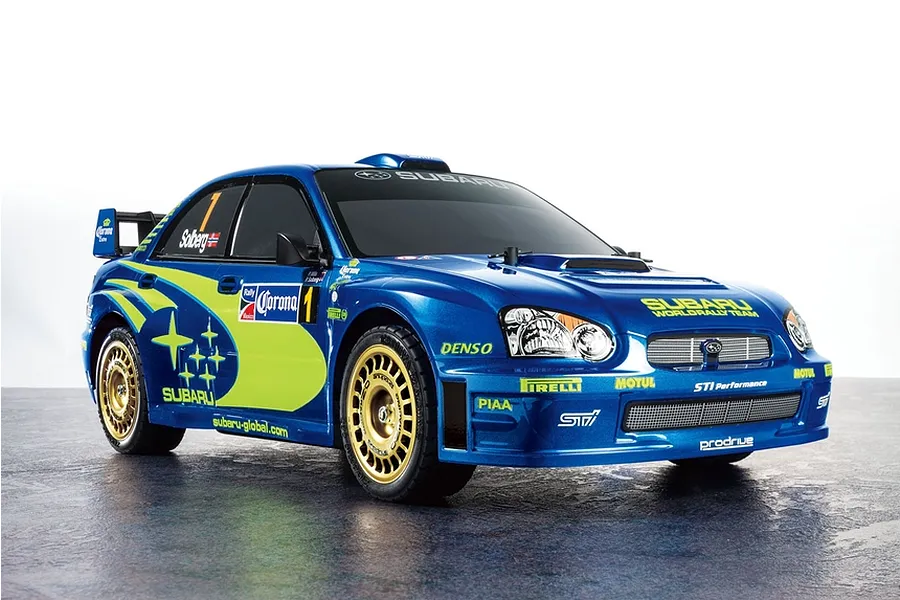 Tamiya TT-01E 2004 Subaru Impreza Mexico RC Touring Car Electric 4WD 1/10 Scale Kit image 44905